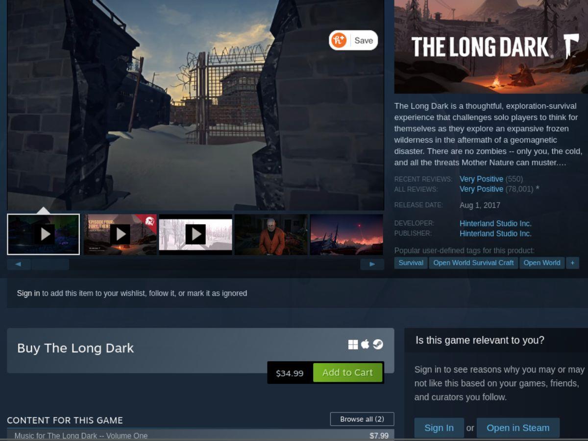 Como jogar The Long Dark no Linux