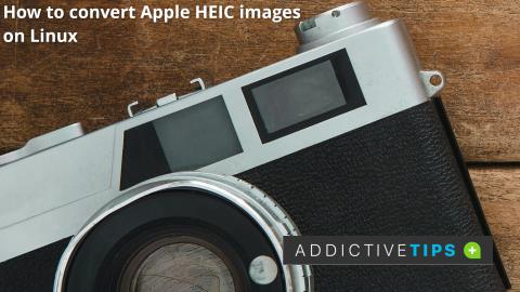 วิธีแปลงอิมเมจ Apple HEIC บน Linux