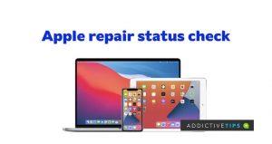 Cómo verificar el estado de reparación de su dispositivo Apple sin problemas