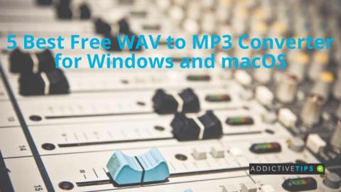 5 สุดยอดตัวแปลง WAV เป็น MP3 ฟรีสำหรับ Windows และ macOS