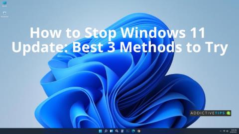 Como interromper a atualização do Windows 11: os 3 melhores métodos para tentar