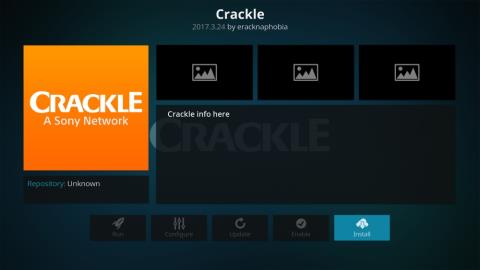 Module complémentaire Crackle Kodi : comment regarder des films Sony sur Kodi