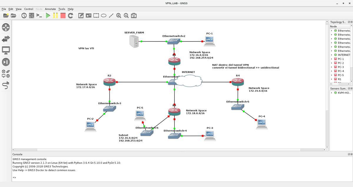 วิธีติดตั้ง GNS3 บน Linux