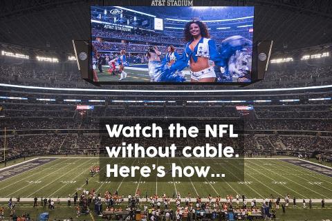 Cómo ver juegos de la NFL sin cable (opciones de Kodi incluidas)