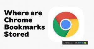 Google Chrome Bookmarks จัดเก็บอยู่ที่ไหน