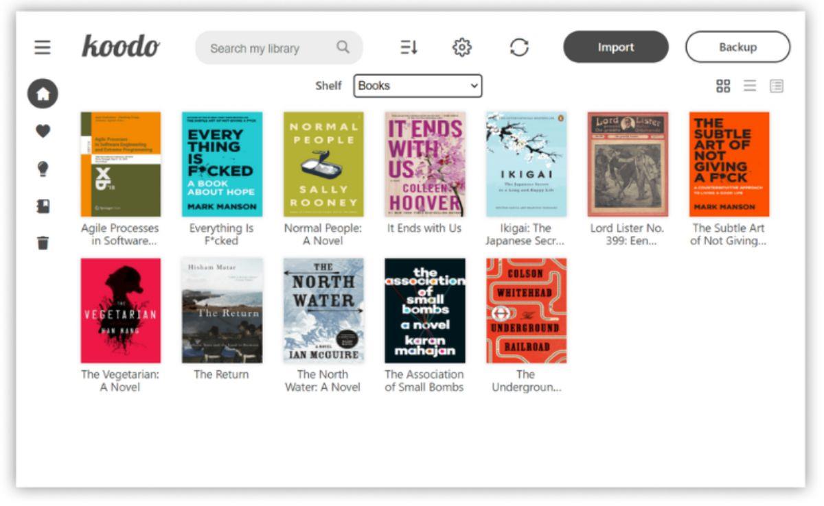 Lea libros electrónicos en Linux usando Koodo Reader
