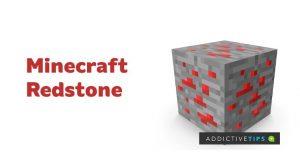 Minecraft Redstone : Premiers pas