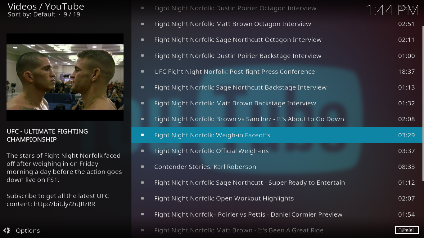 MMA Streams Add-on สำหรับ Kodi — การติดตั้งและภาพรวม