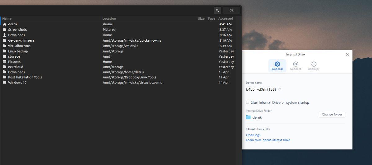 วิธีตั้งค่าเครื่องมือ Internxt cloud sync บน Linux