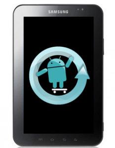 ติดตั้ง CyanogenMod 7 Gingerbread บน Samsung Galaxy Tab