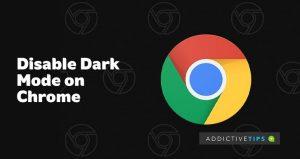 Chrome'da Karanlık Mod Nasıl Devre Dışı Bırakılır?