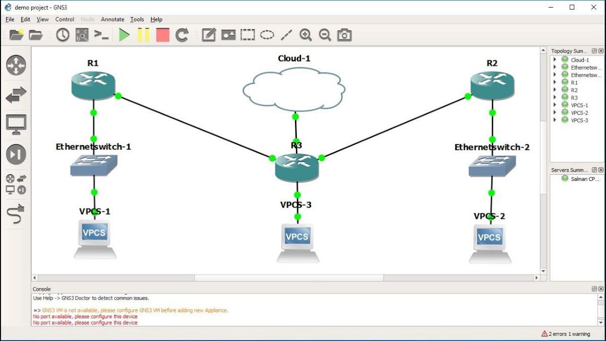 Come installare GNS3 su Linux