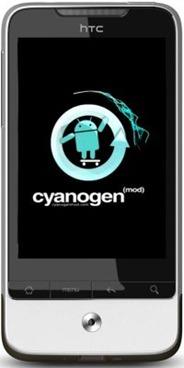 ติดตั้ง CyanogenMod 7 RC2 Gingerbread ROM บน HTC Legend