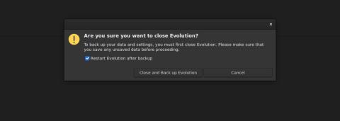 Sauvegarder et restaurer des e-mails dans Evolution sur Linux