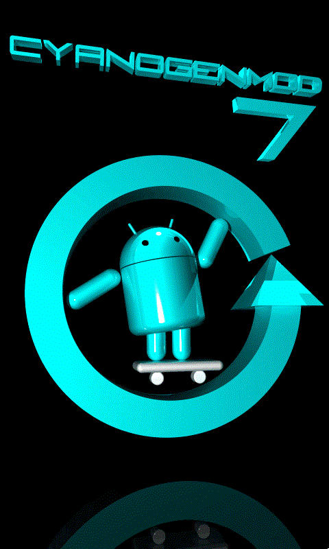 CyanogenMod 7 3D Önyükleme Animasyonunu HTC Droid Incredible'a Kurun