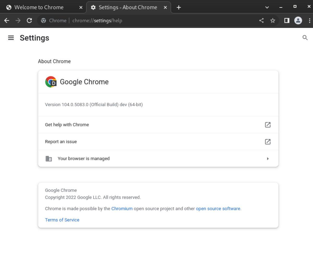วิธีติดตั้ง Google Chrome รุ่น Dev บน Linux