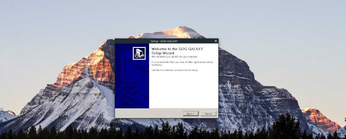 วิธีทำให้ GOG Galaxy ทำงานบน Linux