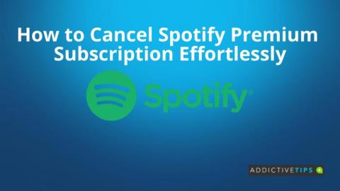 Como cancelar a assinatura do Spotify Premium sem esforço