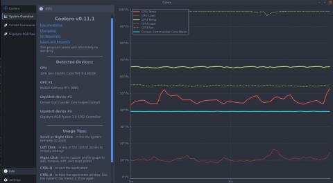 Cómo monitorear tus temperaturas en Linux con Coolero