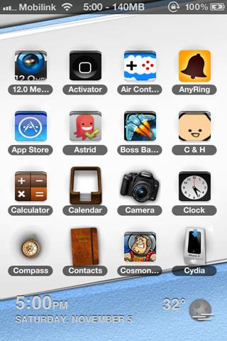 5 impressionantes temas gratuitos de Dreamboard para iOS 5