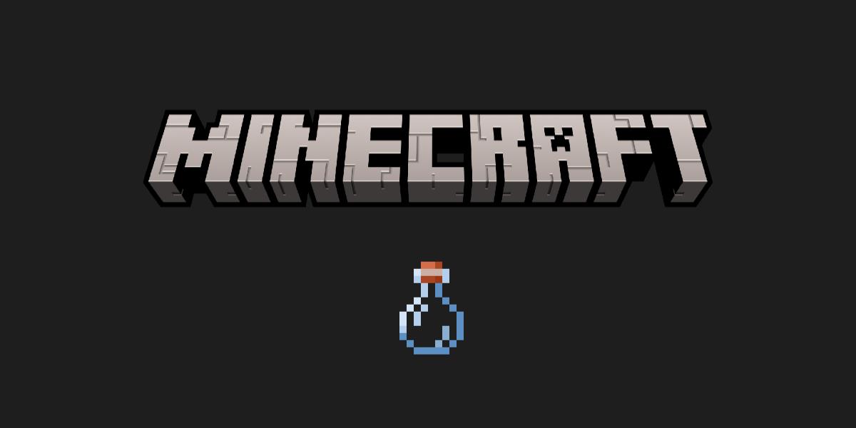 Wie man eine Glasflasche in Minecraft herstellt