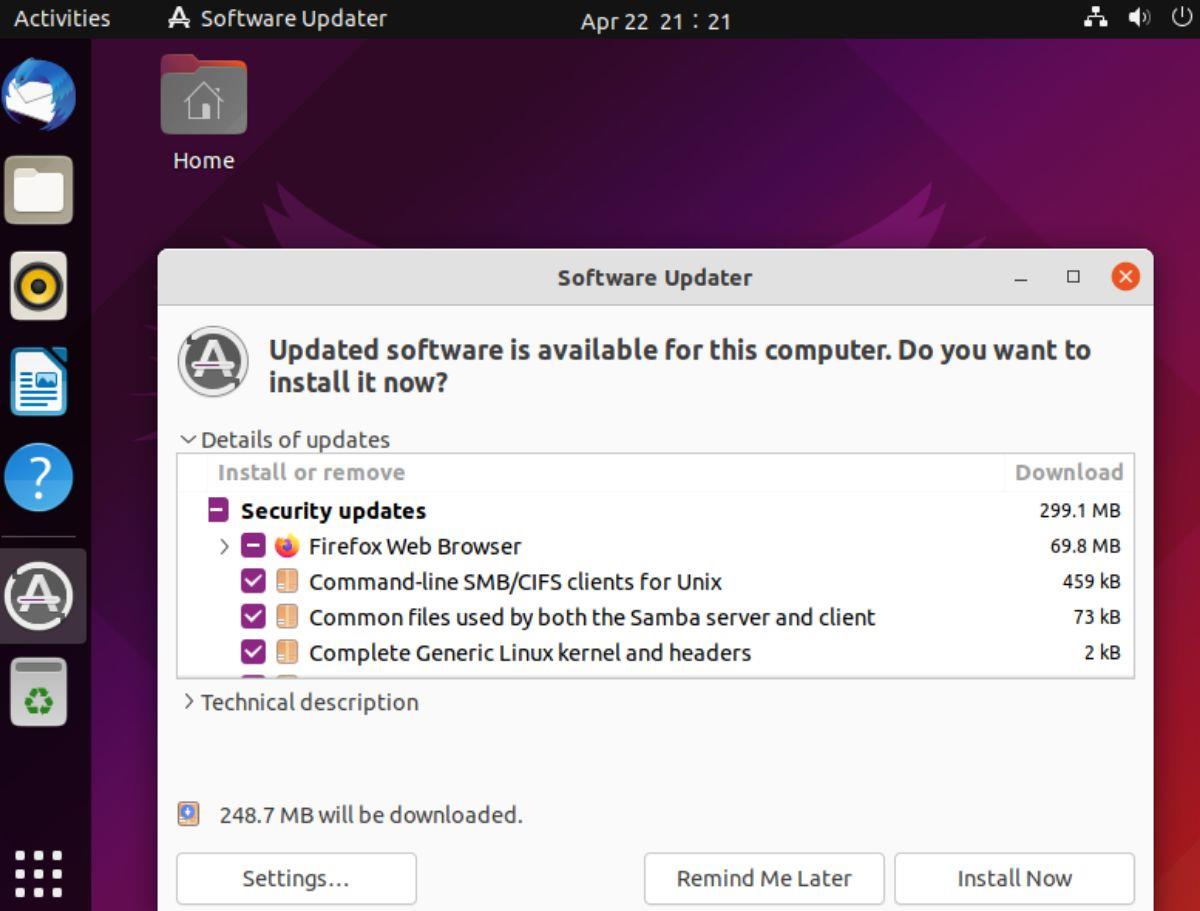 Ubuntu 22.04 LTS にアップグレードする方法