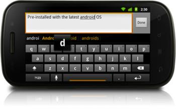 Установите языковые пакеты для Android 2.3 Gingerbread Keyboard