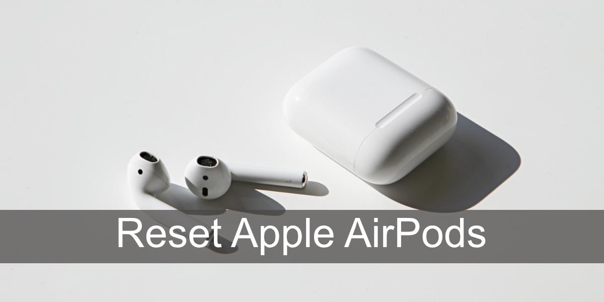 Como redefinir Apple AirPods