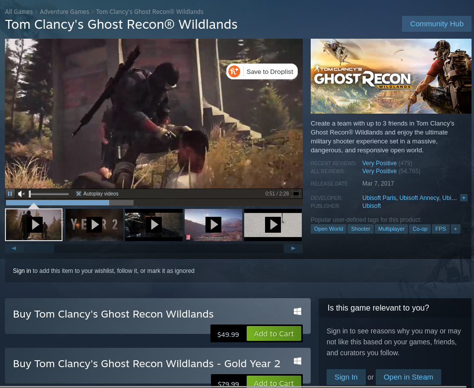 วิธีเล่น Ghost Recon Wildlands บน Linux