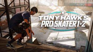 Tony Hawks Pro Skater 1+2 tem um modo de história?