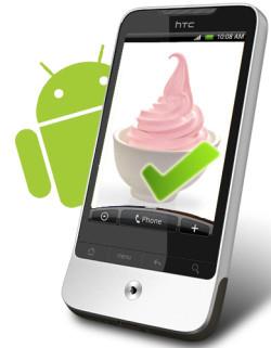 HTC Legend に Android 2.2 FroYo をインストールする