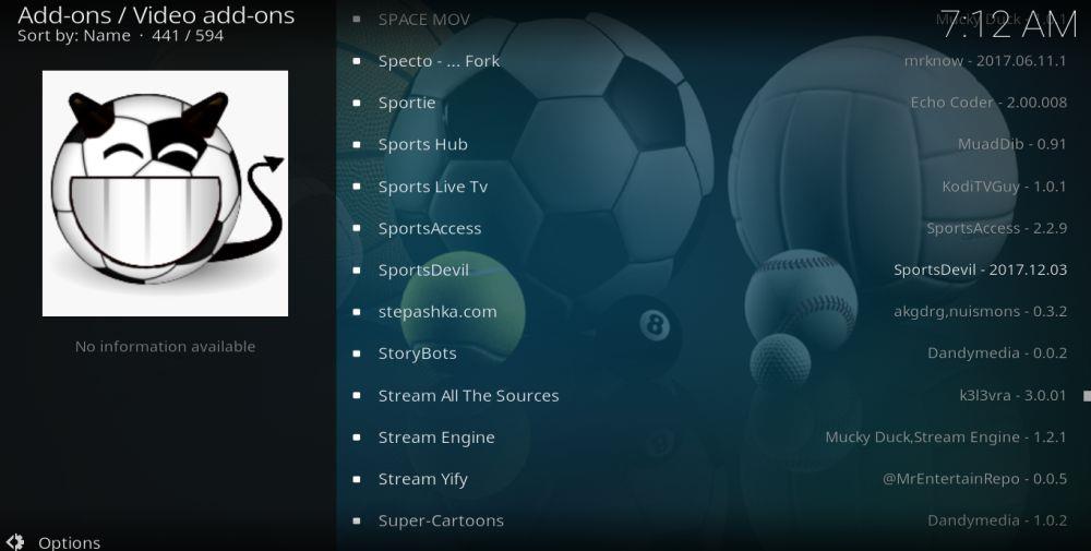 SportsDevil Kodi Add-on: วิธีติดตั้ง SportsDevil ในไม่กี่นาที