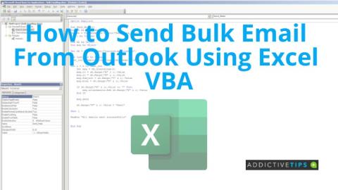 Como enviar e-mail em massa do Outlook usando Excel VBA