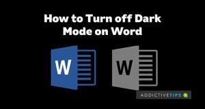 Come disattivare la modalità oscura su Word: 2 semplici soluzioni