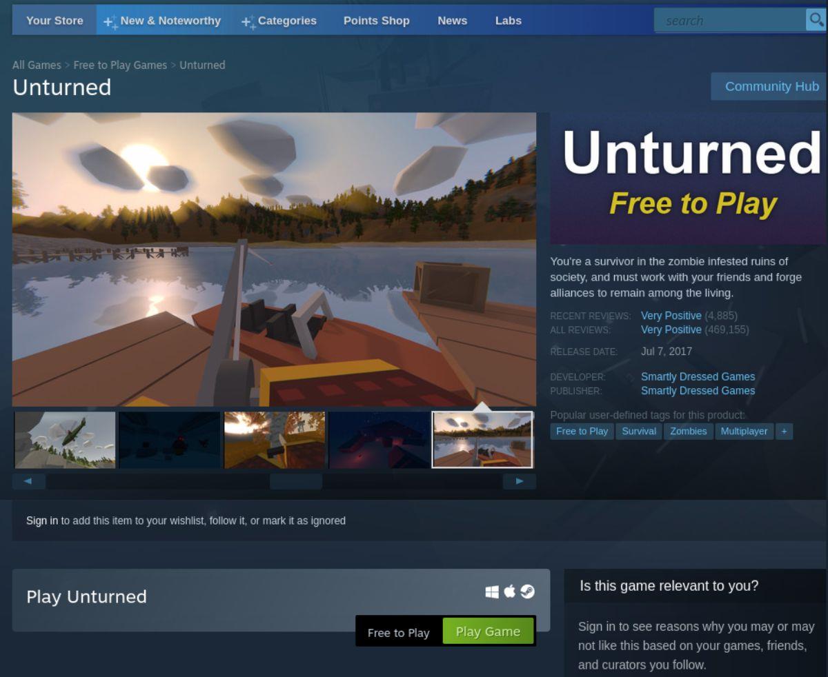 Como jogar Unturned no Linux