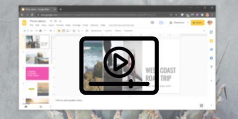 วิธีเพิ่มวิดีโอใน Google Slides