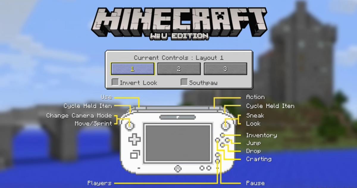 Quais recursos o Minecraft tem no Wii U Edition?