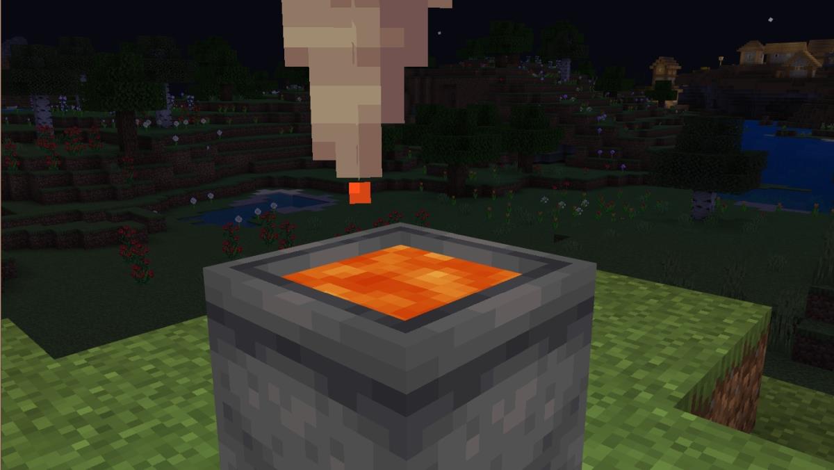 Come creare lava infinita in Minecraft