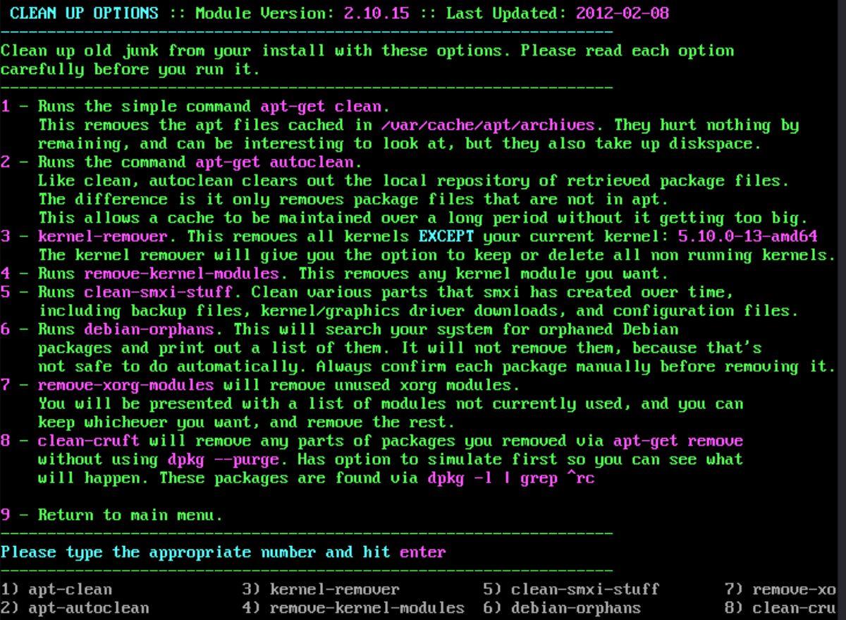 วิธีจัดการการติดตั้ง Debian ด้วย Smxi