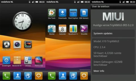 Zainstaluj pamięć ROM MIUI opartą na systemie Android 2.3.4 na Sony Ericsson Xperia X10