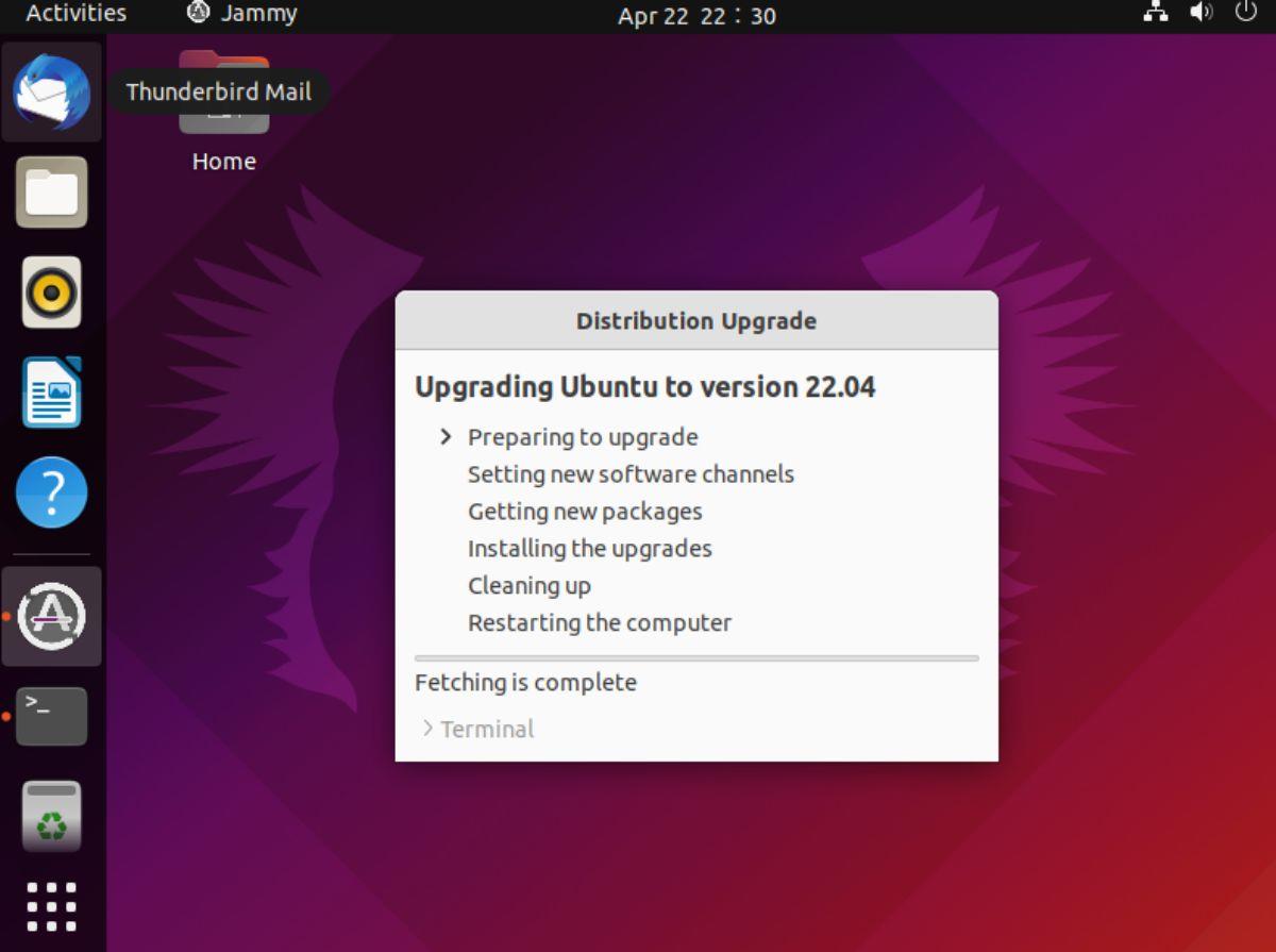 Comment mettre à niveau vers Ubuntu 22.04 LTS