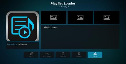 Playlist Loader Kodi Add-on: Gérer et maintenir les listes de lecture sur Kodi