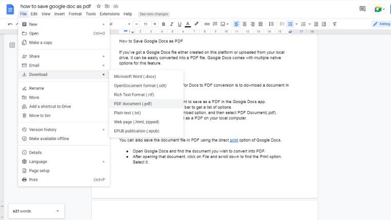 Como salvar Google Docs como PDF: os 2 principais métodos confiáveis