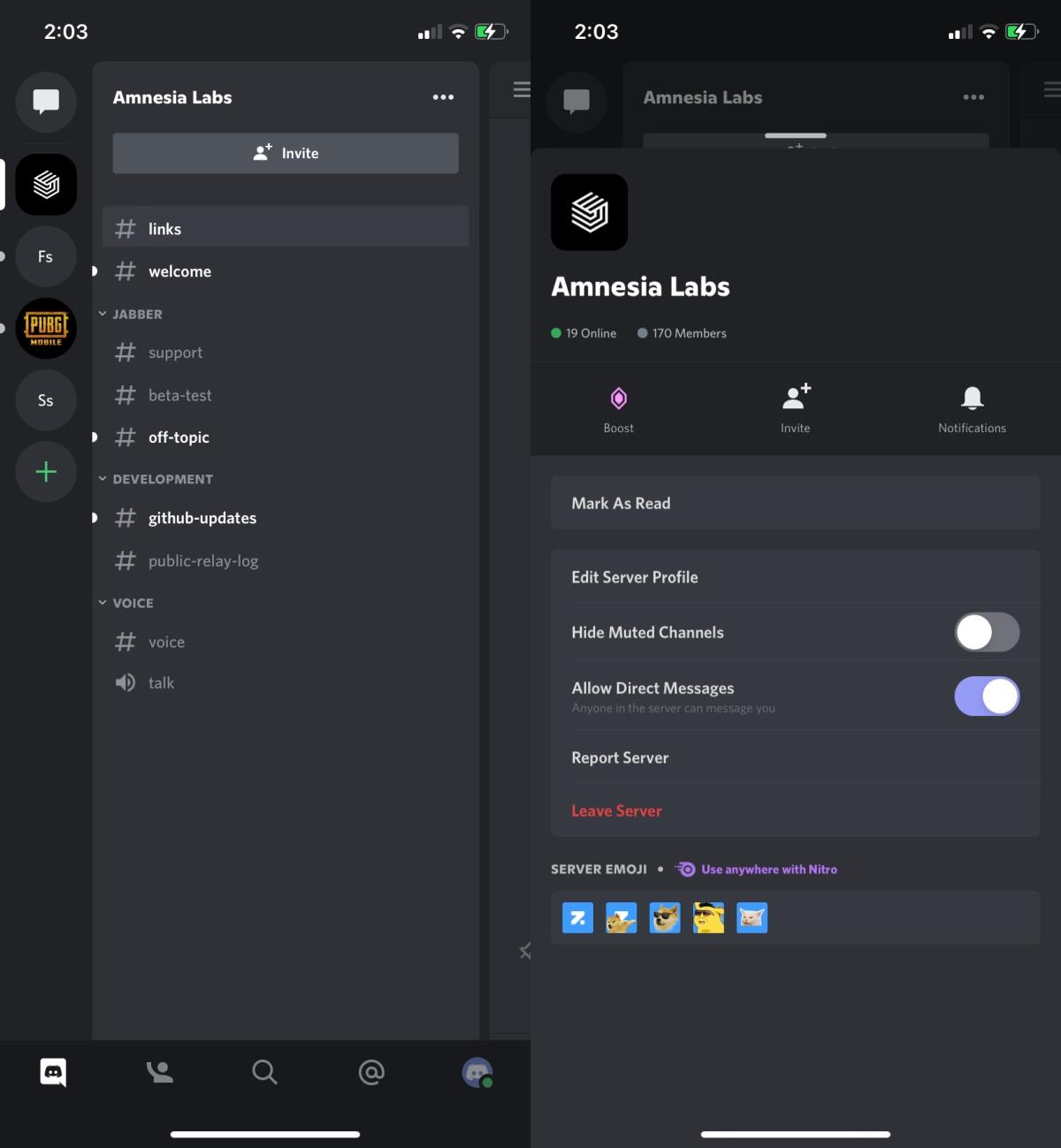 วิธีออกจากเซิร์ฟเวอร์ Discord