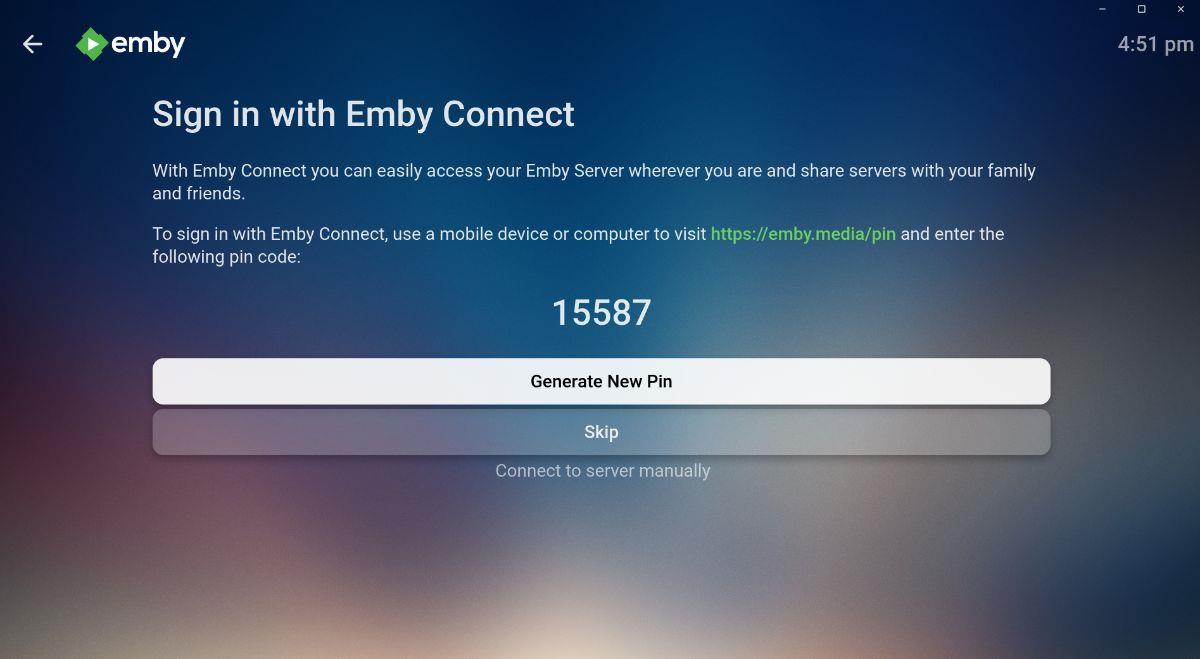 Cómo ver medios de Emby en Chrome OS