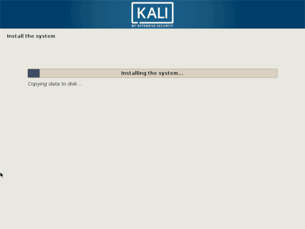 最新のKaliLinuxをインストールする方法