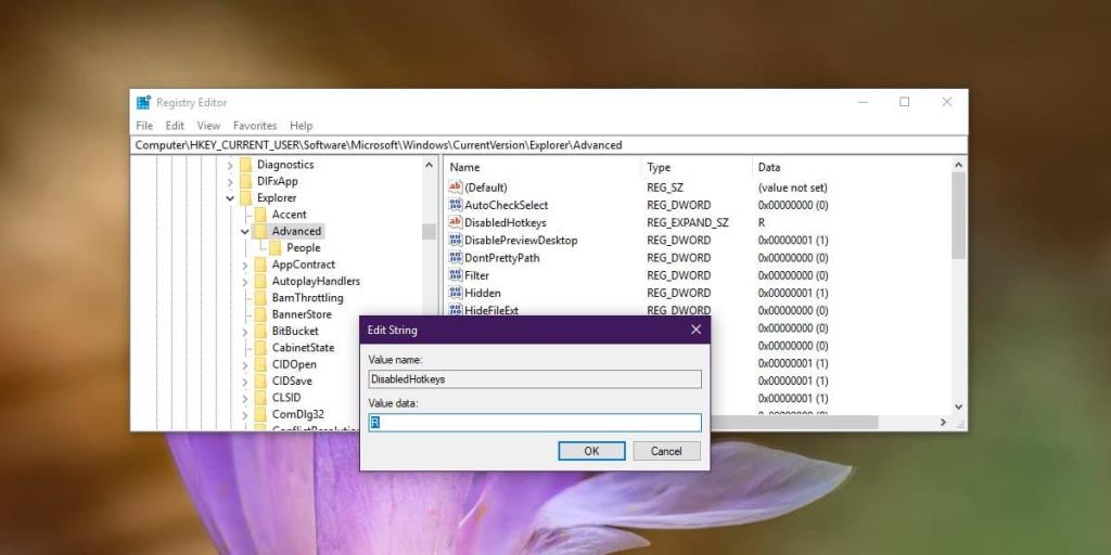 Cara menonaktifkan pintasan tombol Win di Windows 10