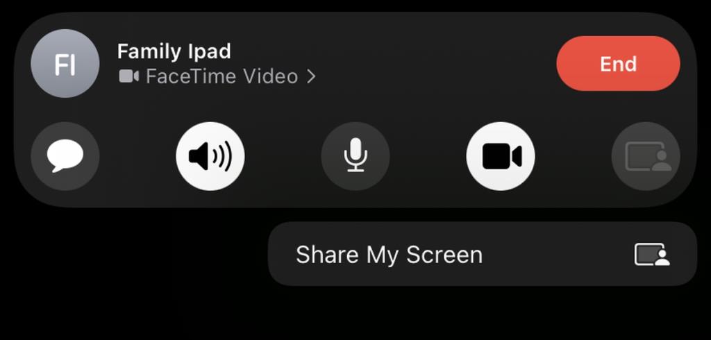 Cách sử dụng tính năng chia sẻ màn hình Facetime của iOS 15