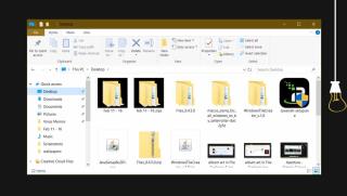 Como corrigir fundo preto em pastas no Windows 10