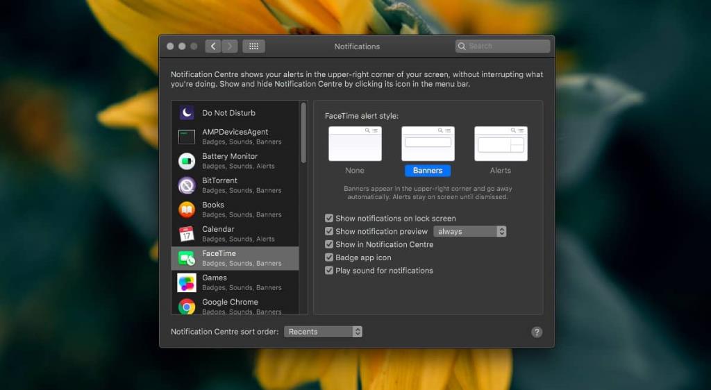 Cara menonaktifkan notifikasi untuk aplikasi di macOS